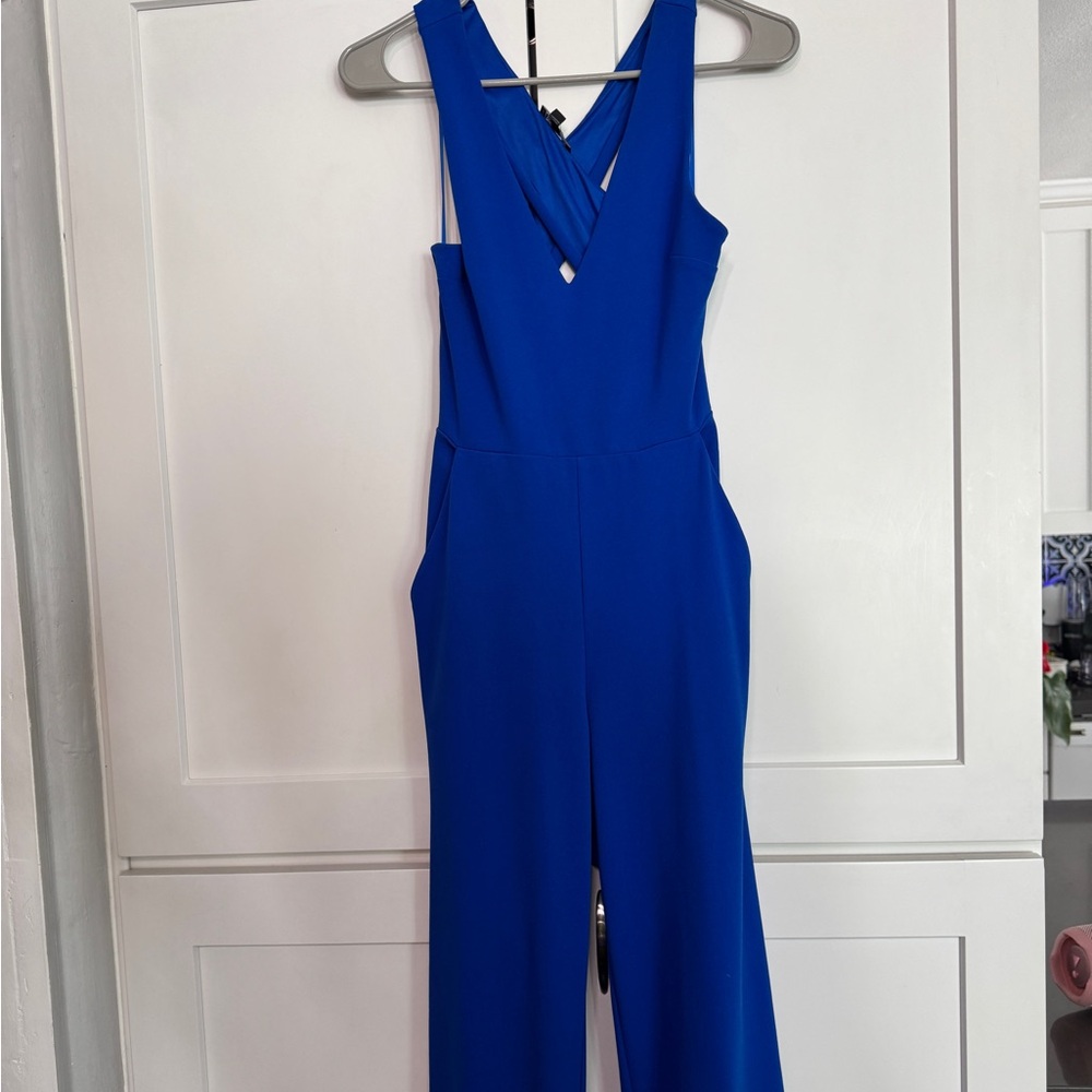 Express Royal Blue jumpsuit